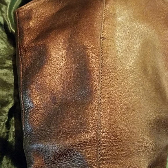 Gianni Bini Western flare leather boots - Picture 5 of 8